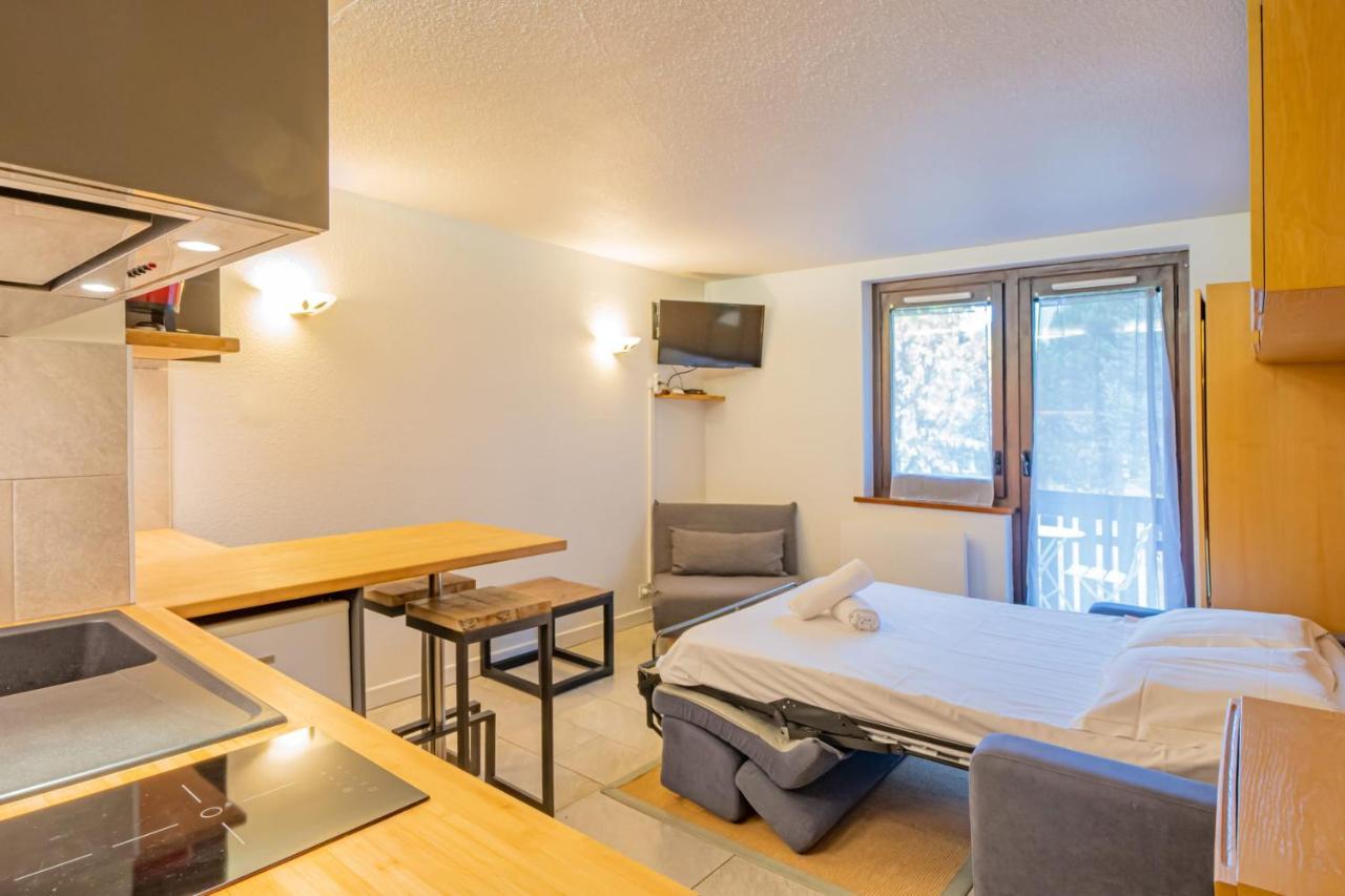 Apartamento Little Nest - Peaceful With A Breathtaking View Of Mont-Blanc Chamonix Mont Blanc Exterior foto